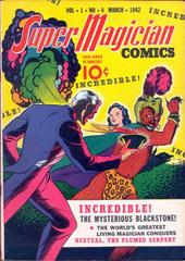 Super-Magician Comics #4 (1942) Comic Books Super-Magician Comics Prices