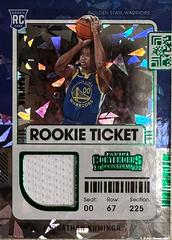 Jonathan Kuminga [Green Ice] #RTS-JKU Basketball Cards 2021 Panini Contenders Rookie Ticket Swatches Prices