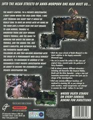 Back Cover | Discworld Noir PC Games