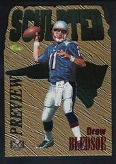 Photo | Drew Bledsoe Football Cards 1995 Classic Images Limited Sculpted Previews