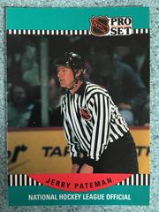 Jerry Pateman #696 Hockey Cards 1990 Pro Set Prices