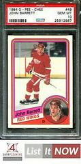John Barrett #49 Hockey Cards 1984 O-Pee-Chee Prices
