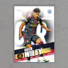 Caleb Wiley Soccer Cards 2022 Topps MLS Prices
