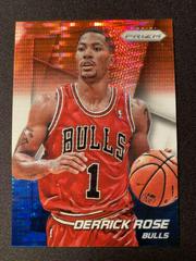Derrick Rose [Red White Blue Pulsar] #101 Basketball Cards 2014 Panini Prizm Prices