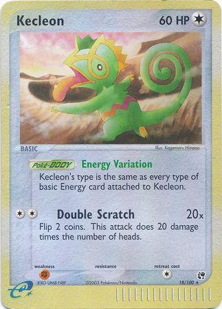 Kecleon [Reverse Holo] #18 Pokemon Sandstorm