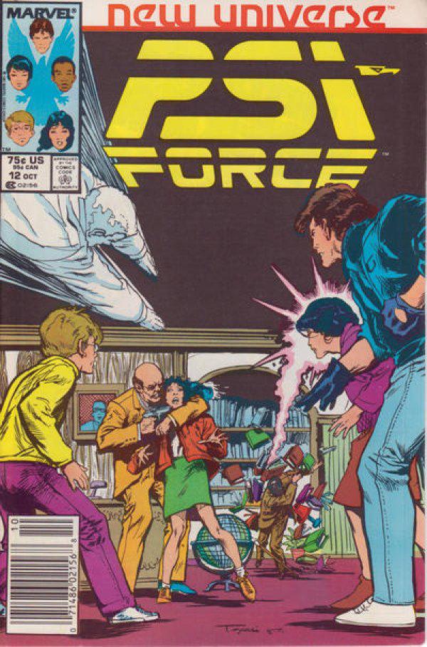 PSI-Force [Newsstand] #12 (1987) Comic Books Psi-Force