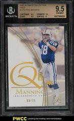 Peyton Manning [Gold] #1 Football Cards 2003 Ultimate Collection Prices
