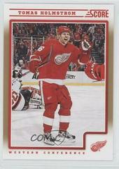 Tomas Holmstrom [Gold Rush] Hockey Cards 2012 Score Prices