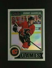 Johnny Gaudreau [White Ice] Hockey Cards 2014 O-Pee-Chee Platinum Prices