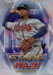 Ozzie Albies Baseball Cards 2023 Topps Stars of MLB Chrome Prices