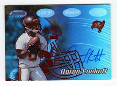 Aaron Lockett [Autograph Red] #118 Football Cards 2002 Bowman's Best Prices