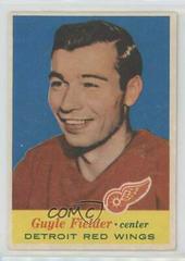 Guyle Fielder #36 Hockey Cards 1957 Topps Prices