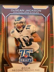 Desean Jackson #75DA-36 Football Cards 2010 Topps Draft 75th Anniversary Prices