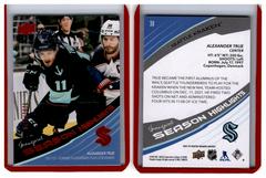 Alexander True [Red] #30 Hockey Cards 2021 Upper Deck Seattle Kraken Prices