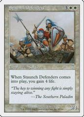 Staunch Defenders [Foil] Magic 7th Edition Prices