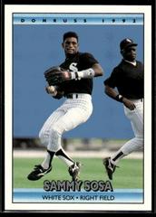 Sammy Sosa Baseball Cards 1992 Donruss Prices