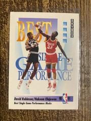 Olajuwon/Robinson Basketball Cards 1991 Skybox Prices