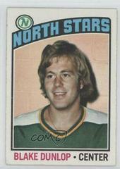 Blake Dunlop #263 Hockey Cards 1976 Topps Prices