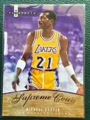 Michael Cooper #21 Basketball Cards 2007 Fleer Hot Prospects Supreme Court Prices