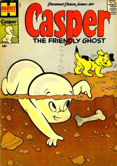 Casper the Friendly Ghost #67 (1958) Comic Books Casper The Friendly Ghost