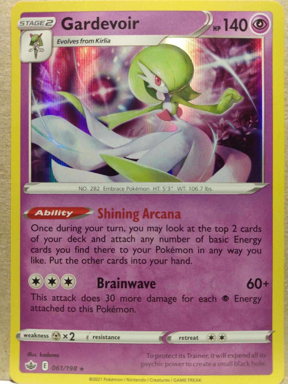 Gardevoir 061/198 - Chilling Reign - Pokemon TCG - Non Holo