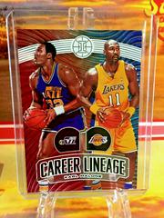 Karl Malone [Emerald] Basketball Cards 2019 Panini Illusions Career Lineage Prices