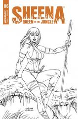 Sheena: Queen of the Jungle [Linsner Line Art] #6 (2022) Comic Books Sheena Queen of the Jungle Prices