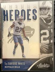 Tre’Davious White #UH-TW Football Cards 2020 Panini Absolute Unsung Heroes Prices