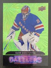 Igor Shesterkin [Green] #DZ-30 Hockey Cards 2020 Upper Deck Dazzlers Prices
