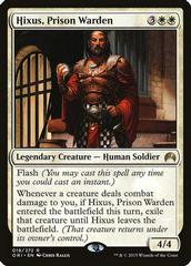 Hixus, Prison Warden [Foil] Magic Magic Origins Prices