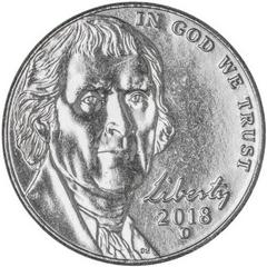 2018 D Coins Jefferson Nickel Prices