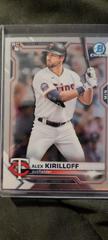 Alex Kirilloff #3 Baseball Cards 2021 Bowman Chrome Prices