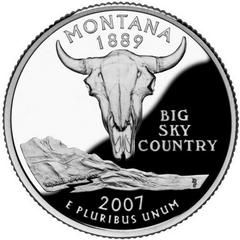 2007 S [CLAD MONTANA PROOF] Coins State Quarter Prices