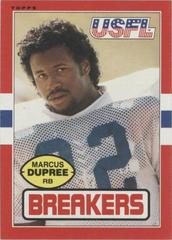Marcus Dupree Football Cards 1985 Topps USFL Prices