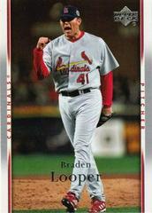 Braden Looper #456 Baseball Cards 2007 Upper Deck Prices