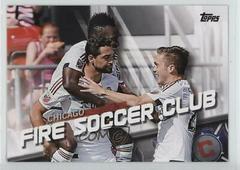 Chicago Fire Soccer Cards 2016 Topps MLS Prices