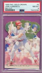 Jose Canseco [Gold Crown] #5 Baseball Cards 1995 Pacific Prices