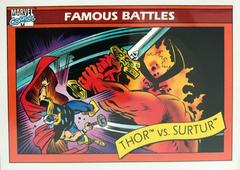 Thor vs. Surtur Marvel 1990 Universe Prices