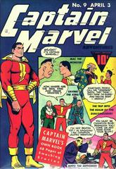 Captain Marvel Adventures #9 (1942) Comic Books Captain Marvel Adventures Prices