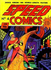 Speed Comics #4 (1940) Comic Books Speed Comics Prices