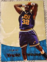 Karl Malone Basketball Cards 1996 Skybox Premium Triple Threats Prices
