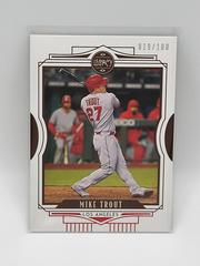 Mike Trout [Red] Baseball Cards 2021 Panini Chronicles Legacy Prices