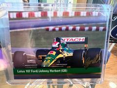 Lotus 107 Ford/Johnny Herbert (GB) #13 Racing Cards 1992 Grid F1 Prices