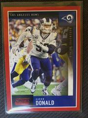 Aaron Donald [Red] #303 Football Cards 2020 Panini Score Prices