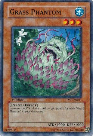 Grass Phantom [1st Edition] SOI-EN031 YuGiOh Shadow of Infinity