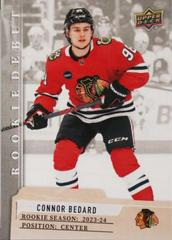 Connor Bedard #1 Hockey Cards 2023 Upper Deck Rookie Debut Prices
