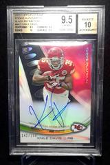 Knile Davis [Black Refractor] #A-KD Football Cards 2013 Topps Platinum Autograph Prices