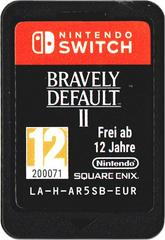 Game Card (Front) | Bravely Default II PAL Nintendo Switch