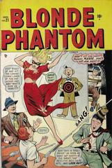 Blonde Phantom Comics #21 (1949) Comic Books Blonde Phantom Comics Prices