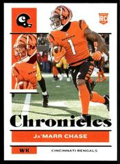 Ja'Marr Chase Football Cards 2021 Panini Chronicles Prices